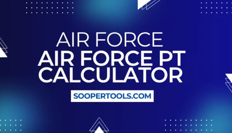 AF PT Calculator