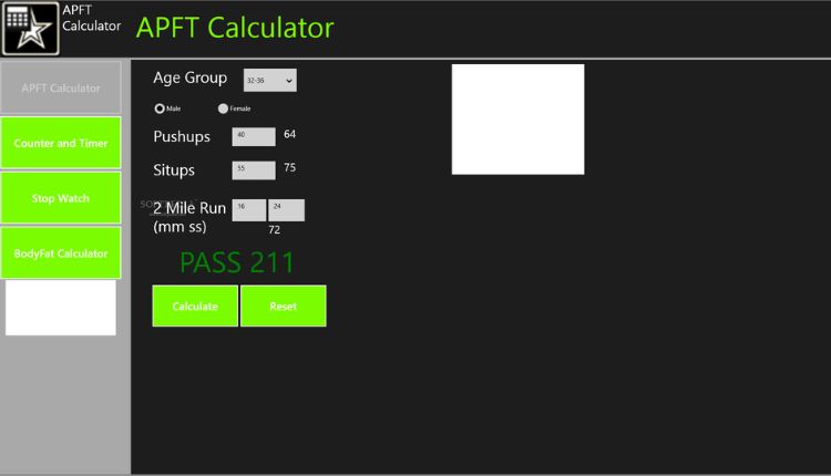 APFT Calc