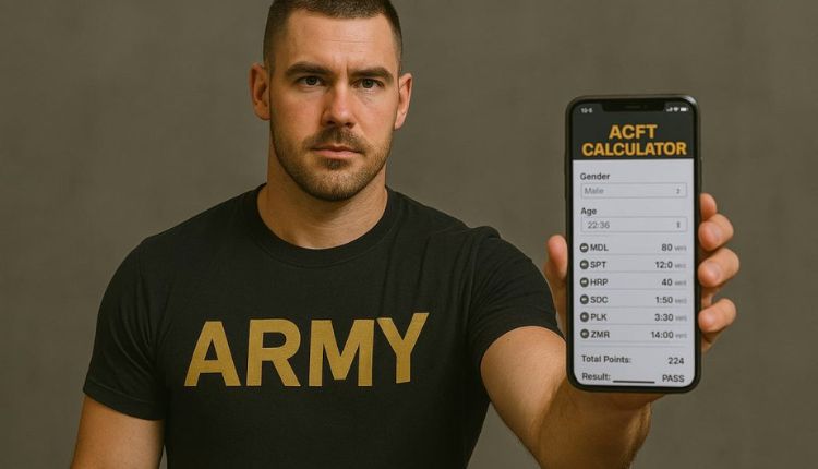 Army Fitness Test Calculator
