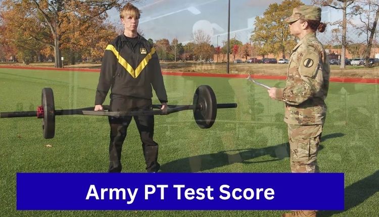 Army PT Test Score