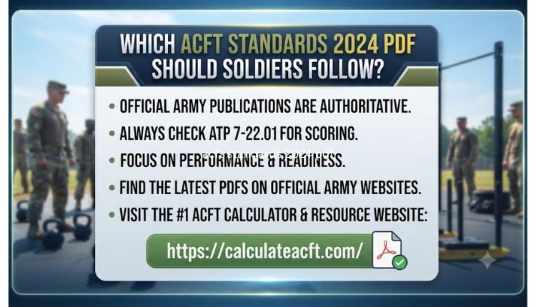 acft standards 2024 pdf