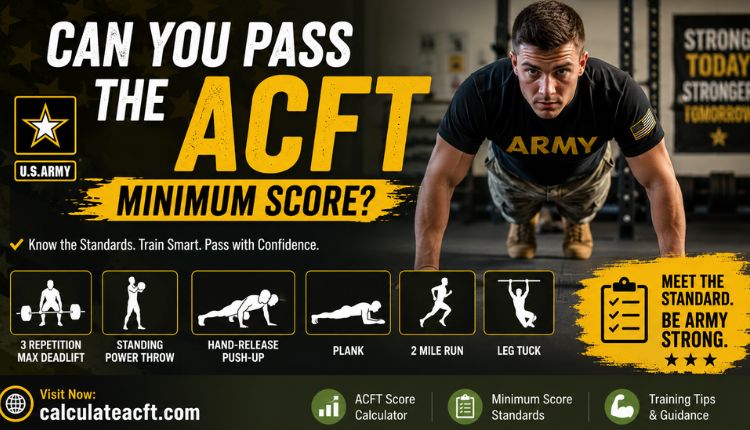  acft minimum score