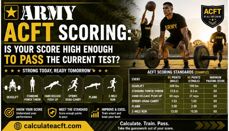 army acft scoring